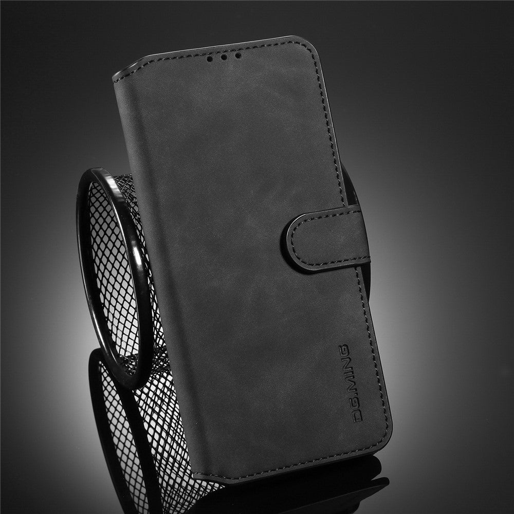 DG.MING Retro Style Leather Wallet Stand Cover for Samsung Galaxy A32 5G/M32 5G Case