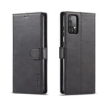 LC.IMEEKE for Samsung Galaxy A52 4G/5G / A52s 5G Wallet Stand PU Leather Shell Mobile Phone Case
