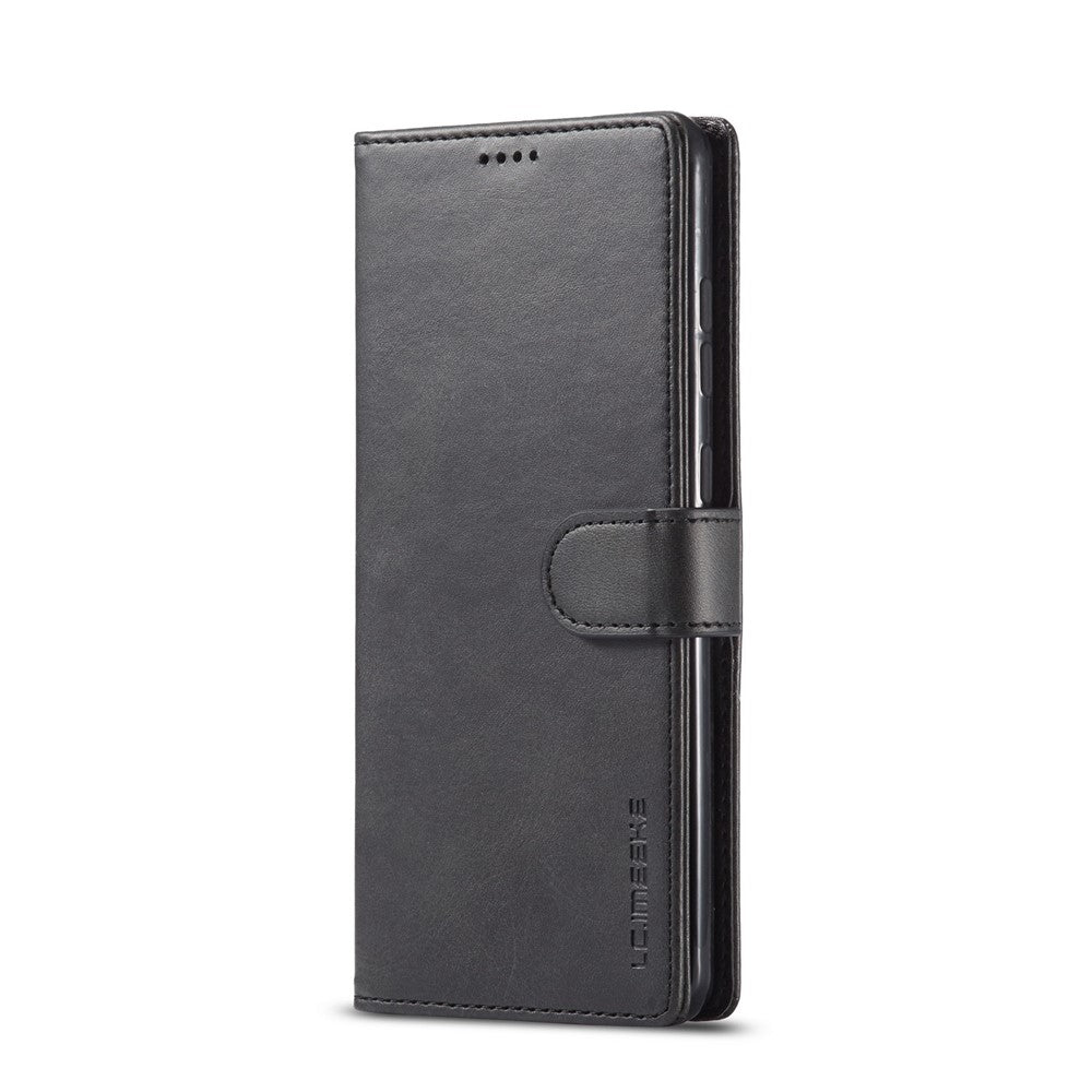 LC.IMEEKE for Samsung Galaxy A52 4G/5G / A52s 5G Wallet Stand PU Leather Shell Mobile Phone Case
