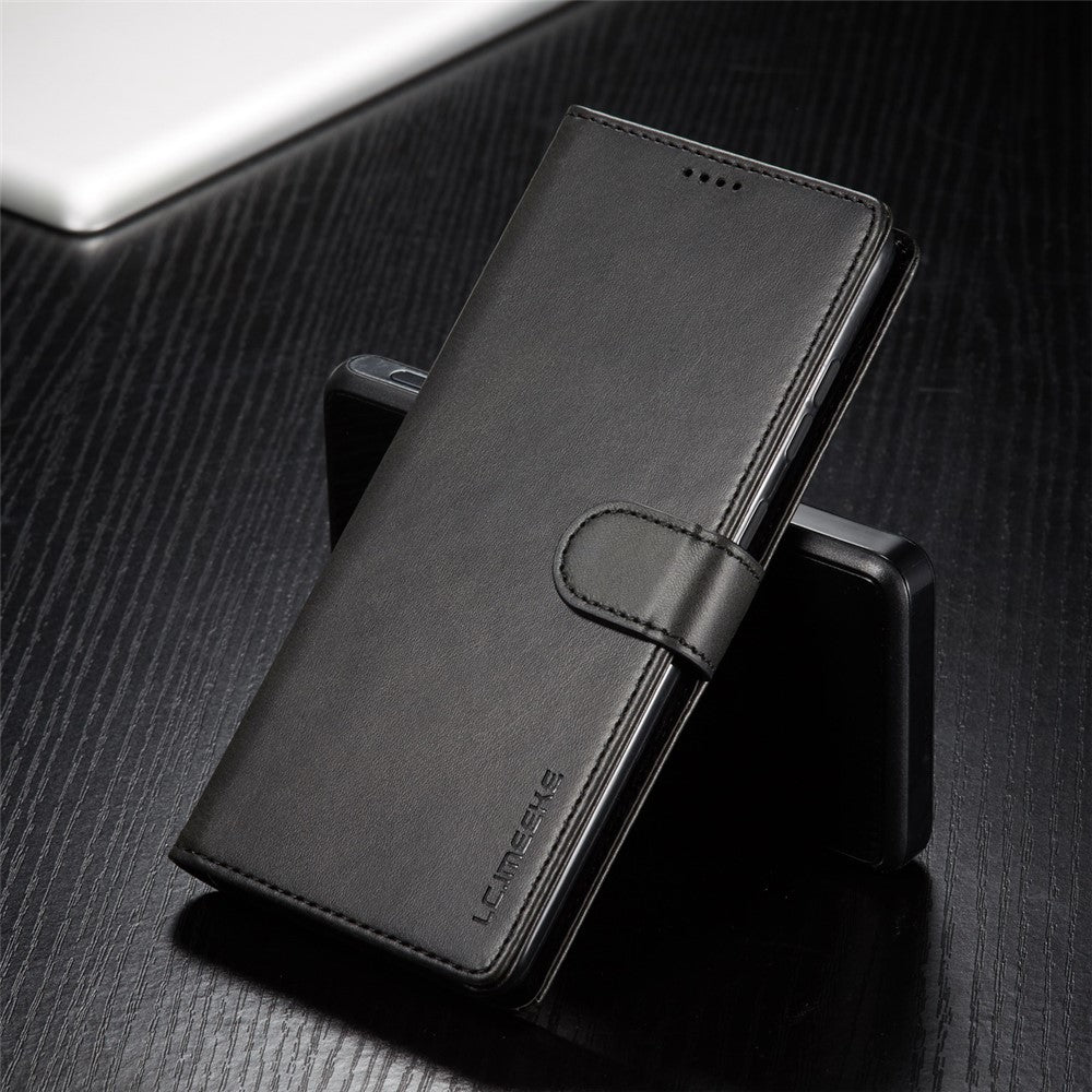 LC.IMEEKE for Samsung Galaxy A52 4G/5G / A52s 5G Wallet Stand PU Leather Shell Mobile Phone Case