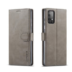 LC.IMEEKE for Samsung Galaxy A52 4G/5G / A52s 5G Wallet Stand PU Leather Shell Mobile Phone Case