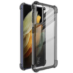 IMAK Airbag Drop Proof TPU Blødt Cover [med Skærmbeskytter] til Samsung Galaxy S21 4G/5G