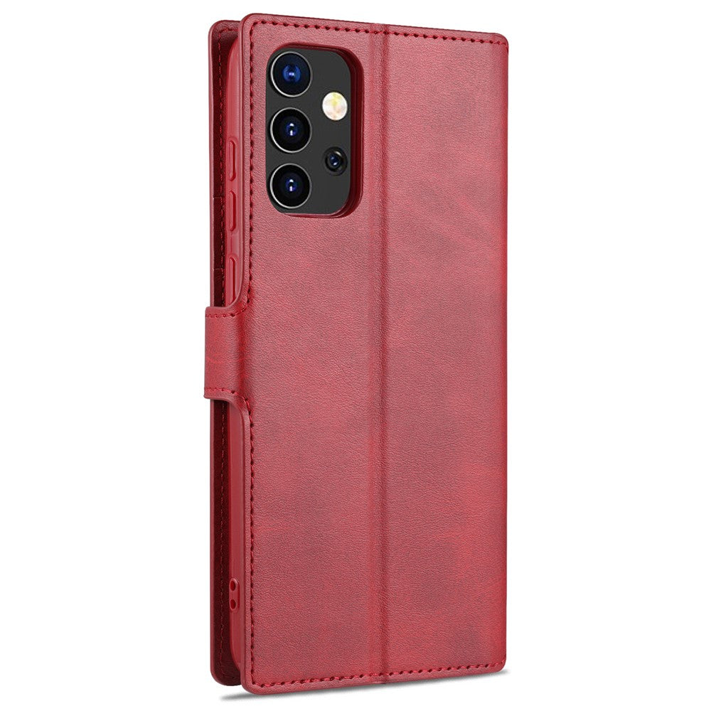 AZNS Pung Stander Lædercover til Samsung Galaxy A72 5G / A72 4G
