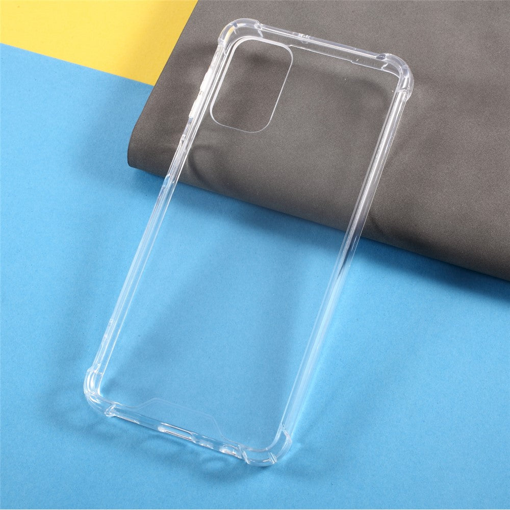 Shock-Absorbed Transparent Acrylic Back + TPU Edge Combo Case for Samsung Galaxy A32 5G/M32 5G