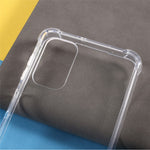 Shock-Absorbed Transparent Acrylic Back + TPU Edge Combo Case for Samsung Galaxy A32 5G/M32 5G