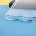 Shock-Absorbed Transparent Acrylic Back + TPU Edge Combo Case for Samsung Galaxy A32 5G/M32 5G