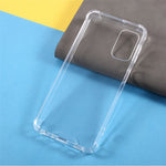 Shock-Absorbed Transparent Acrylic Back + TPU Edge Combo Case for Samsung Galaxy A32 5G/M32 5G