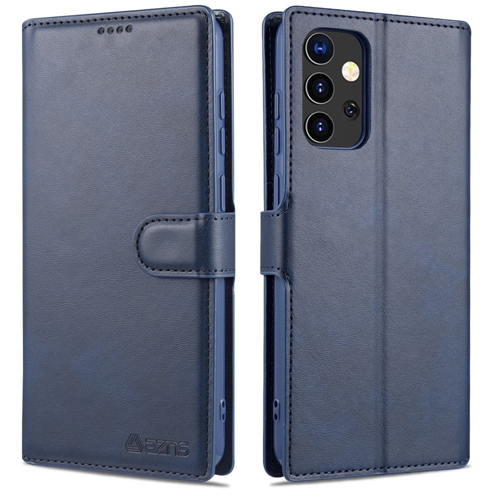 AZNS For Samsung Galaxy A52 4G/5G / A52s 5G Protective Case Leather Shell Cell Phone Cover with Wallet Stand
