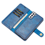 DG.MING For Samsung Galaxy S21+ 5G Detachable 2-in-1 PC Shell Anti-scratch Split Leather Case
