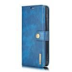 DG.MING til Samsung Galaxy S21+ 5G Aftageligt 2-i-1 PC-cover Ridsefast Splitlæder-etui