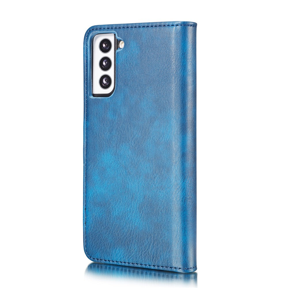 DG.MING til Samsung Galaxy S21+ 5G Aftageligt 2-i-1 PC-cover Ridsefast Splitlæder-etui