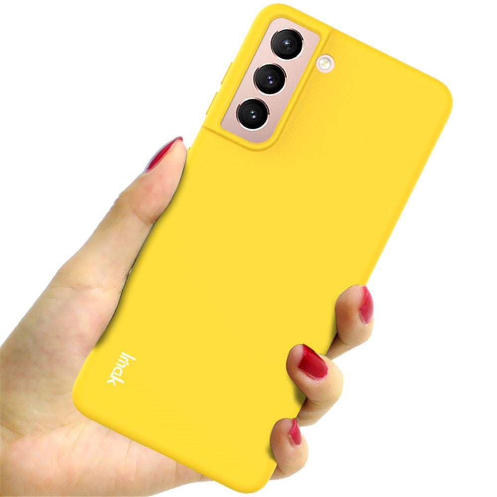 IMAK UC-2 Series Anti-ridse Farverigt Blødt TPU Cover Etui til Samsung Galaxy S21 Plus 5G
