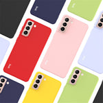 IMAK UC-2 Series Anti-ridse Farverigt Blødt TPU Cover Etui til Samsung Galaxy S21 Plus 5G