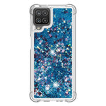 Sjovt TPU-beskyttelsescover med glitter, pailletter og kviksandsdesign til Samsung Galaxy A12/M12