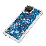 Sjovt TPU-beskyttelsescover med glitter, pailletter og kviksandsdesign til Samsung Galaxy A12/M12