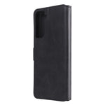 Plånboksfodral i läder för Samsung Galaxy S21+ 5G