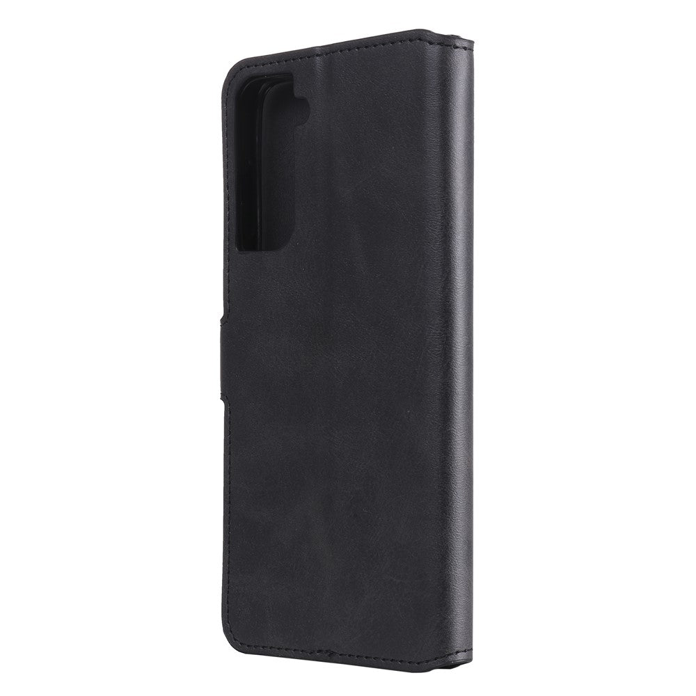 Plånboksfodral i läder för Samsung Galaxy S21+ 5G