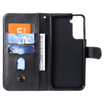Zipper Pocket Leather Wallet Stand Case for Samsung Galaxy S21+ 5G
