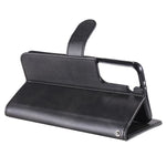 Zipper Pocket Leather Wallet Stand Case for Samsung Galaxy S21+ 5G
