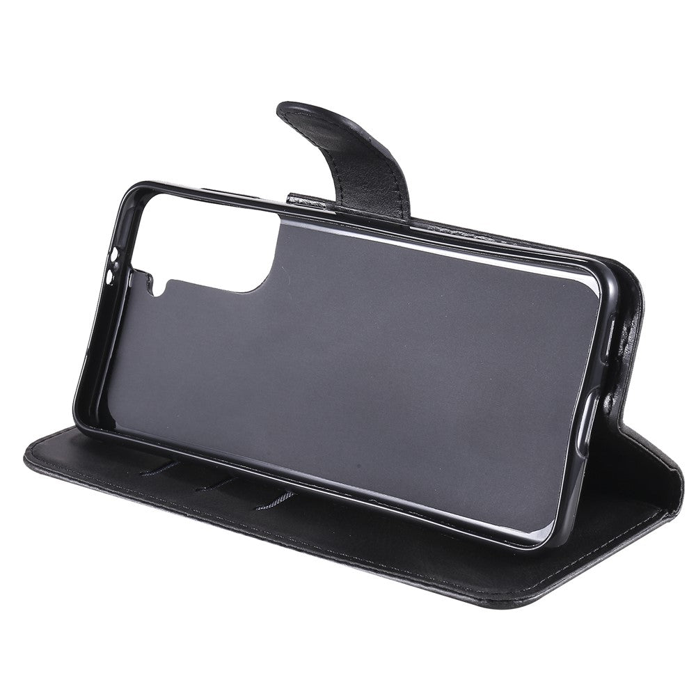 Zipper Pocket Leather Wallet Stand Case for Samsung Galaxy S21+ 5G