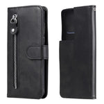 Zipper Pocket Leather Wallet Stand Case for Samsung Galaxy S21 Ultra 5G