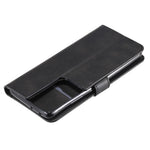 Zipper Pocket Leather Wallet Stand Case for Samsung Galaxy S21 Ultra 5G