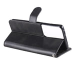Zipper Pocket Leather Wallet Stand Case for Samsung Galaxy S21 Ultra 5G