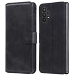 Klassisk tekstureret pung-etui i PU-læder til Samsung Galaxy A32 5G/M32 5G