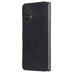 Klassisk tekstureret pung-etui i PU-læder til Samsung Galaxy A32 5G/M32 5G