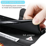 Classic Wallet Stand Leather Phone Cover Case for Samsung Galaxy A42 5G