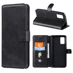 Klassisk pung stand flip læder telefon cover til Samsung Galaxy A02s (164.2mm)