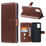 Klassisk pung stand flip læder telefon cover til Samsung Galaxy A02s (164.2mm)