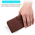Klassisk pung stand flip læder telefon cover til Samsung Galaxy A02s (164.2mm)