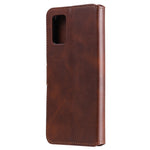 Klassisk pung stand flip læder telefon cover til Samsung Galaxy A02s (164.2mm)