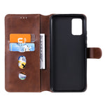 Klassisk pung stand flip læder telefon cover til Samsung Galaxy A02s (164.2mm)