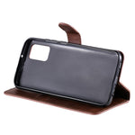 Klassisk pung stand flip læder telefon cover til Samsung Galaxy A02s (164.2mm)