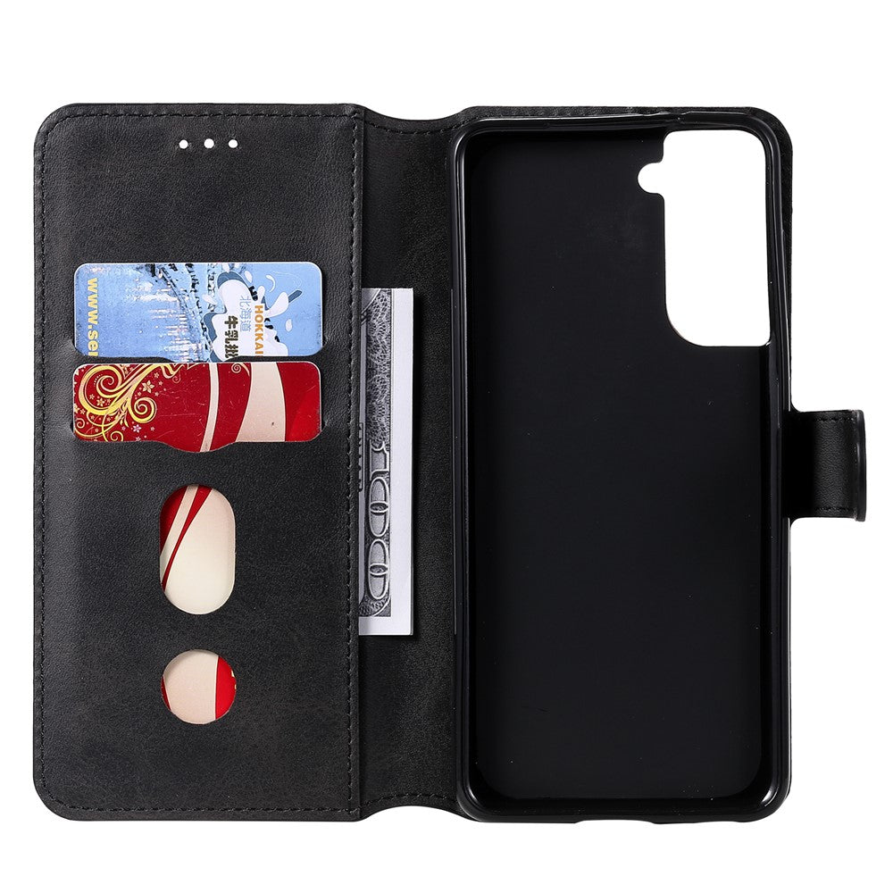 Wallet Stand Flip Leather Phone Case for Samsung Galaxy S21 4G/5G