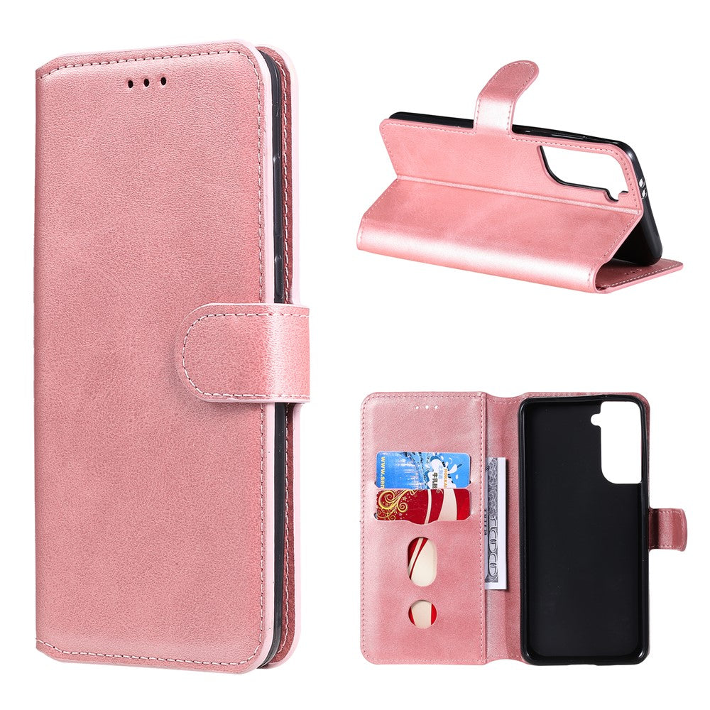 Wallet Stand Flip Leather Phone Case for Samsung Galaxy S21 4G/5G