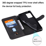 Zipper Pocket Wallet Leather Stand Smartphone Case for Samsung Galaxy A52 4G/5G / A52s 5G