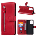 Zipper Pocket Wallet Leather Stand Smartphone Case for Samsung Galaxy A52 4G/5G / A52s 5G