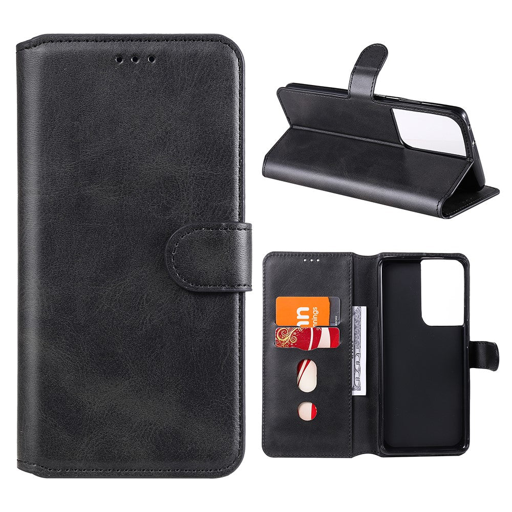 Wallet Leather Stand Cell Phone Case for Samsung Galaxy S21 Ultra 5G