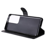Wallet Leather Stand Cell Phone Case for Samsung Galaxy S21 Ultra 5G