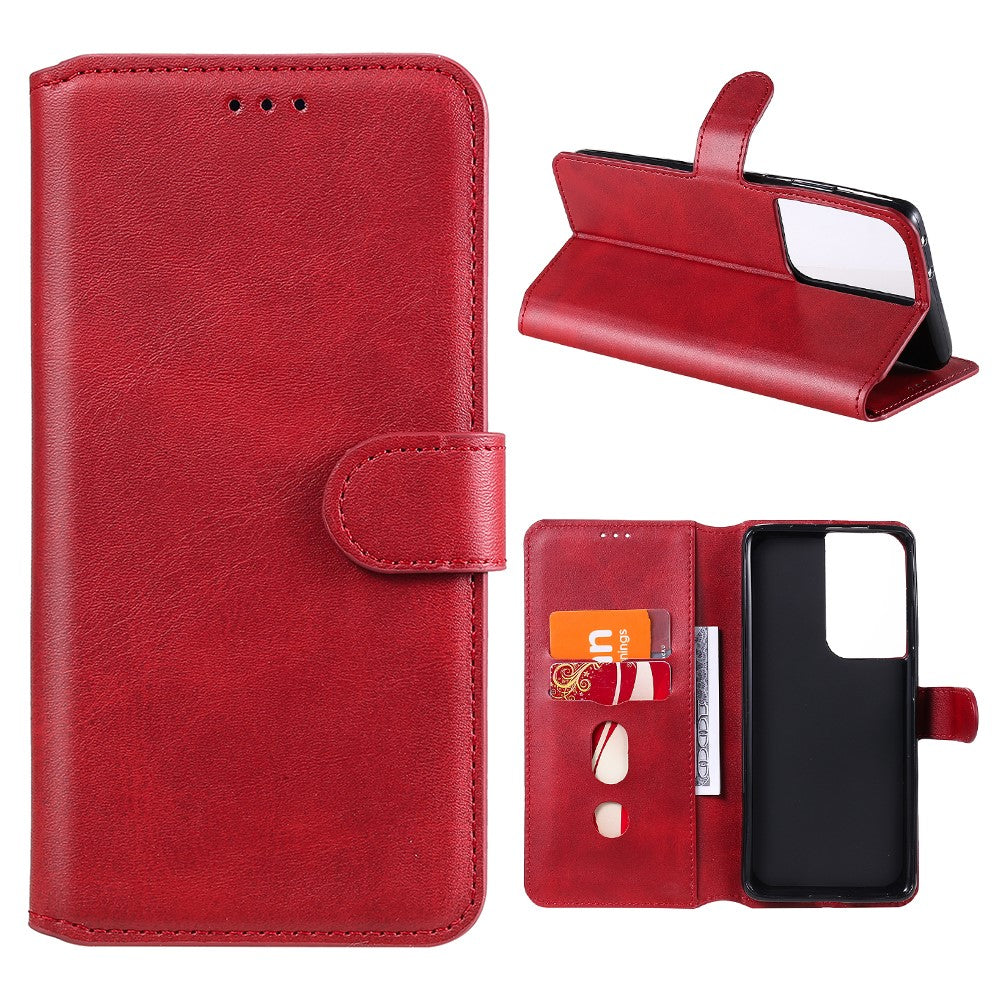 Wallet Leather Stand Cell Phone Case for Samsung Galaxy S21 Ultra 5G