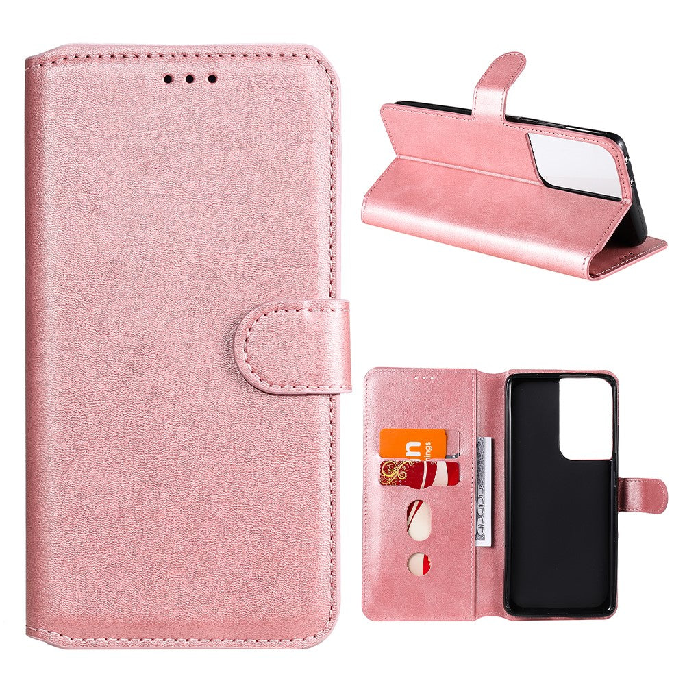 Wallet Leather Stand Cell Phone Case for Samsung Galaxy S21 Ultra 5G