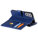 For Samsung Galaxy S21 Plus 5G Leather Case with 10 Card Holder Phone Cover Stand
