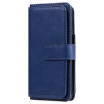 For Samsung Galaxy S21 Plus 5G Leather Case with 10 Card Holder Phone Cover Stand