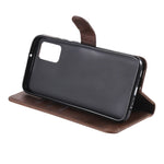Zipper Pocket Leather Wallet Stand Case for Samsung Galaxy A02s (164.2mm)