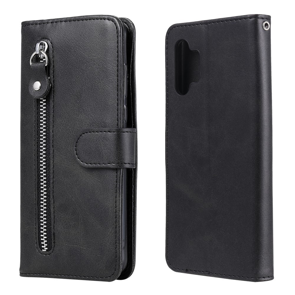 Kortholder Pung Læder Etui med Lynlås til Samsung Galaxy A32 5G/M32 5G