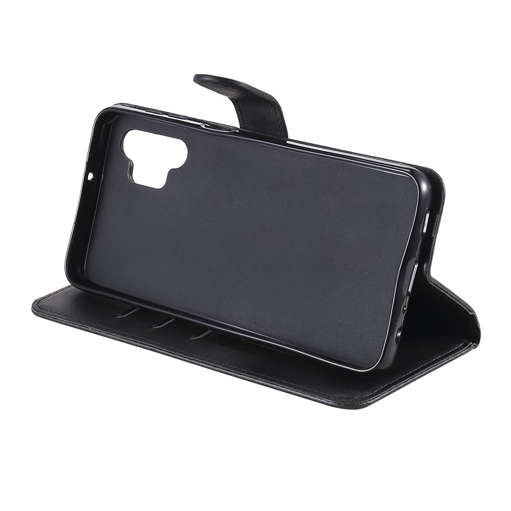 Kortholder Pung Læder Etui med Lynlås til Samsung Galaxy A32 5G/M32 5G