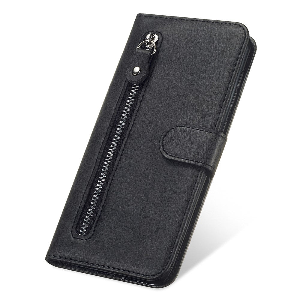 Kortholder Pung Læder Etui med Lynlås til Samsung Galaxy A32 5G/M32 5G